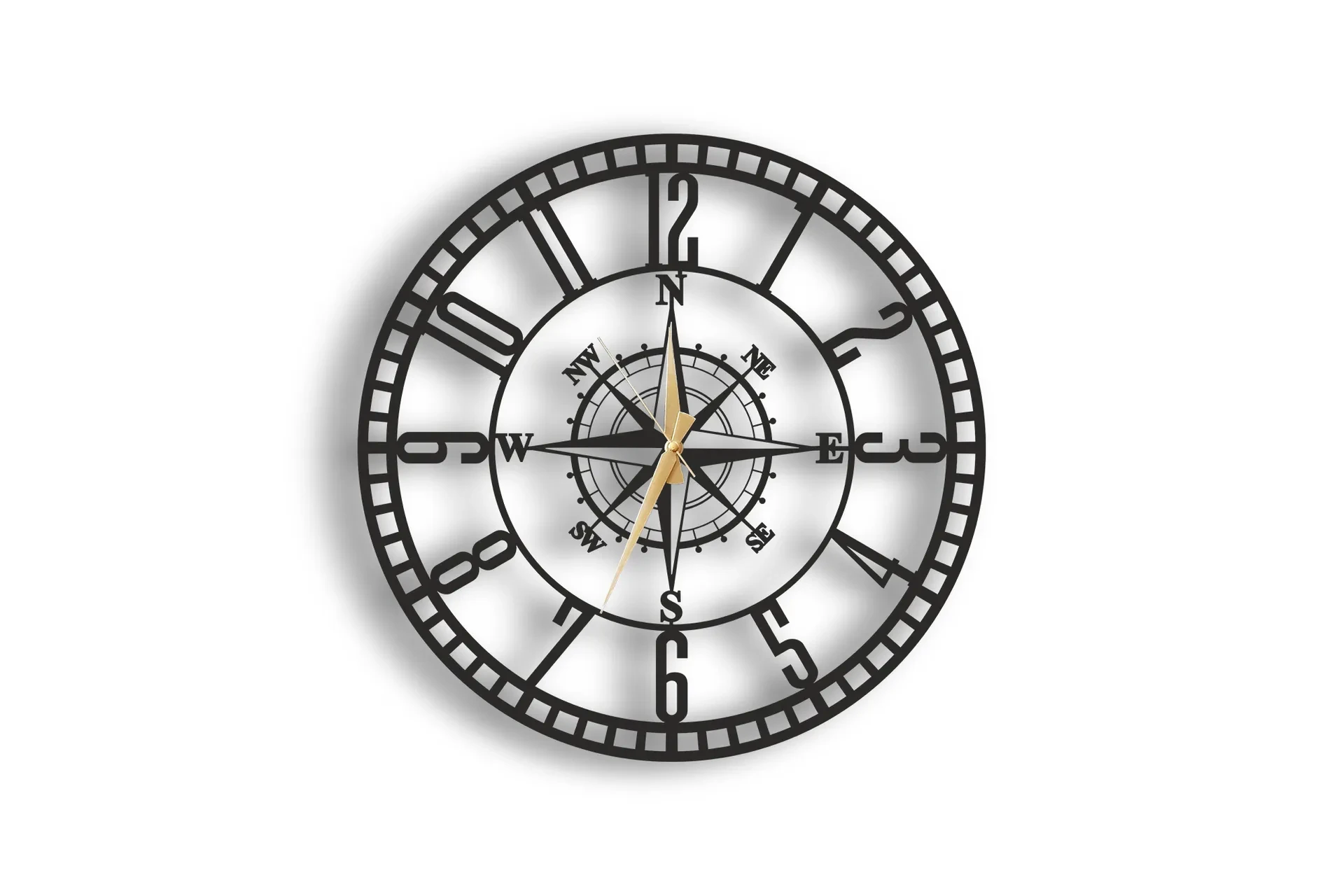 Wall Clock black color