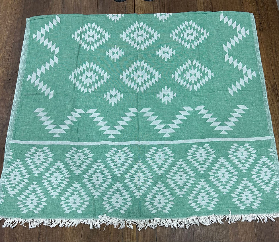 Thumbnail: Swuared Amazing Turkish cotton towel set 3 pcs Homedecor llc