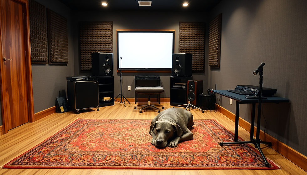 Close-up view of a sound engineer adjusting audio levels in a studio