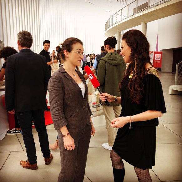 TEDx events interviewer host luxembourg 