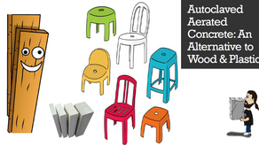 AUTOCLAVED AERATED CONCRETE: AN ALTERNATIVE TO WOOD & PLASTIC