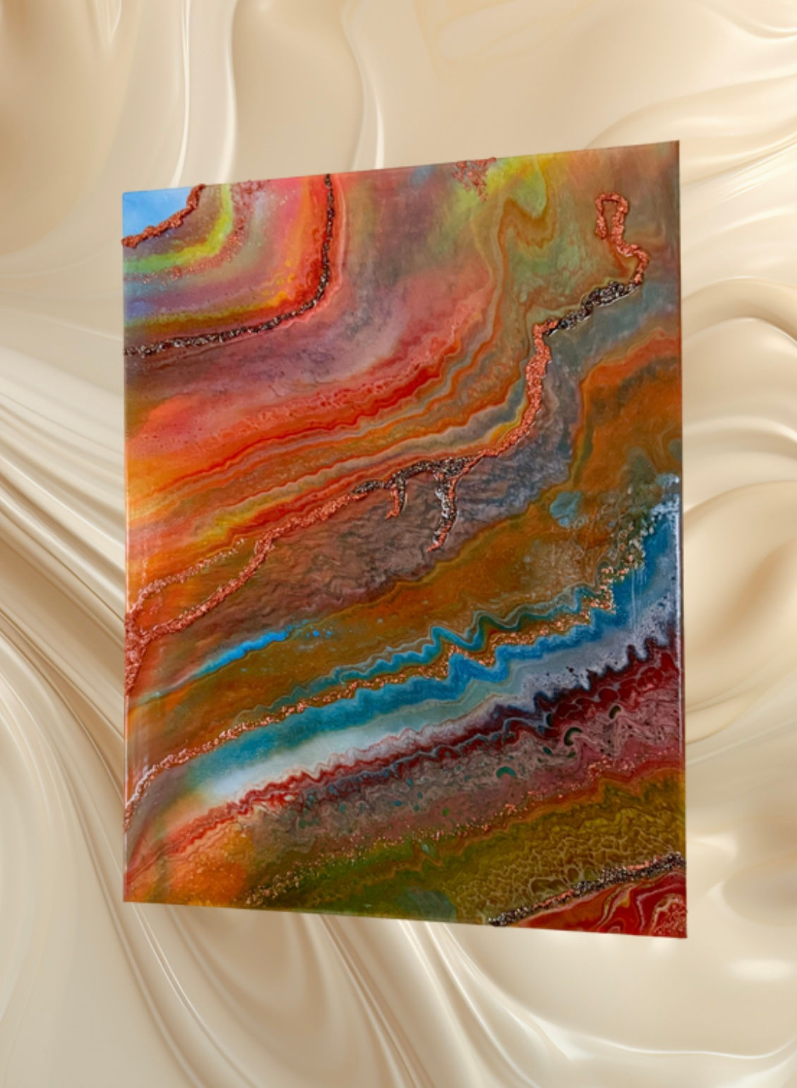 Creativity Pour Painting -SOLD