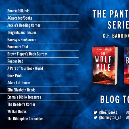 THE WOLF MILE AND THE BLOOD ISLES (The Pantheon #1 and #2) by C.F. Barrington