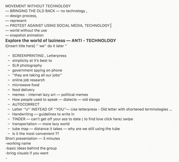 Start of a new Movement