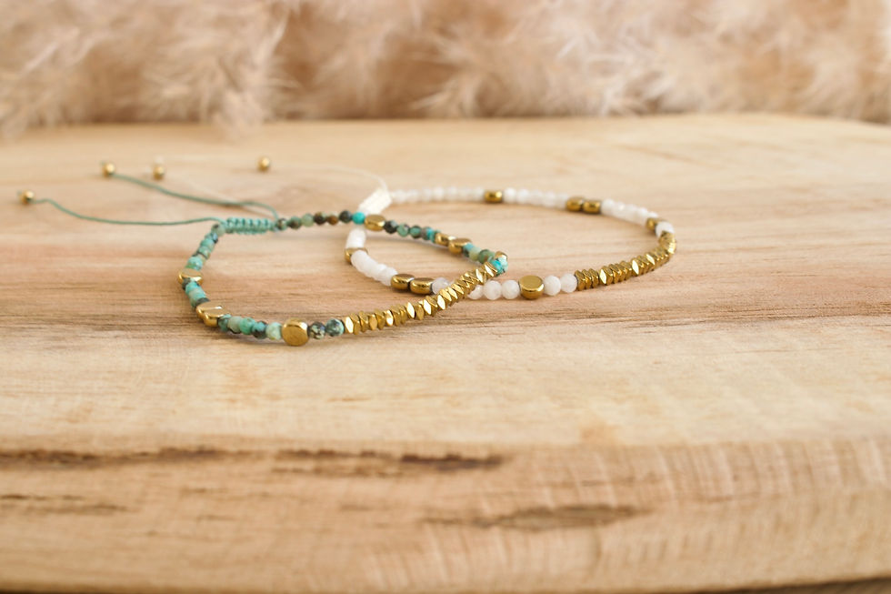 Miniature : Bracelet Roxane - Blanc