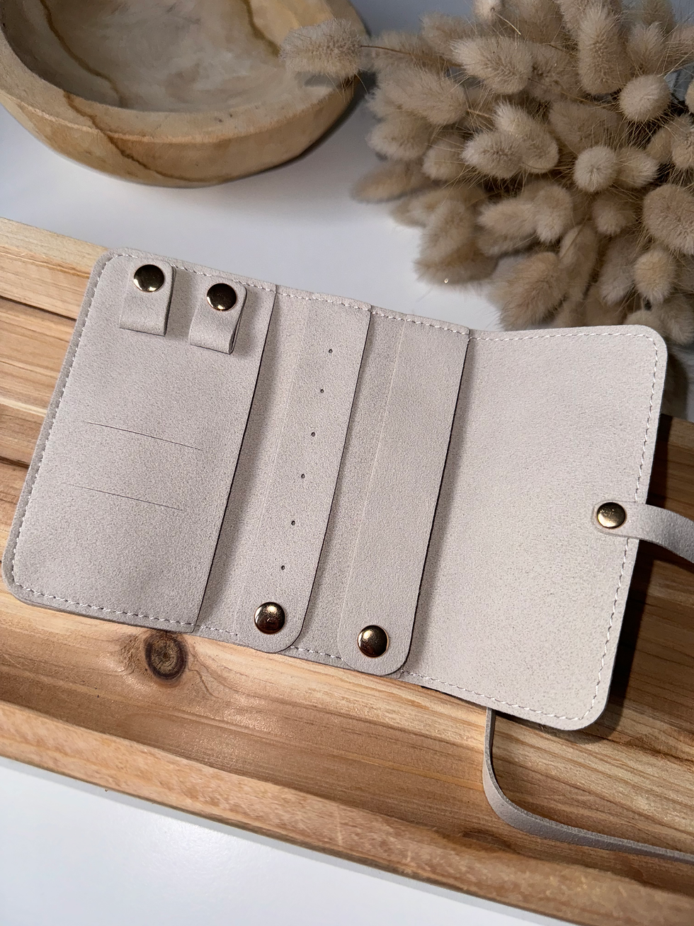 Miniature : Pochette à bijoux - Beige