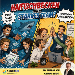 🦈 Muss ein guter Vertrieb wirklich ein Haifischbecken sein?