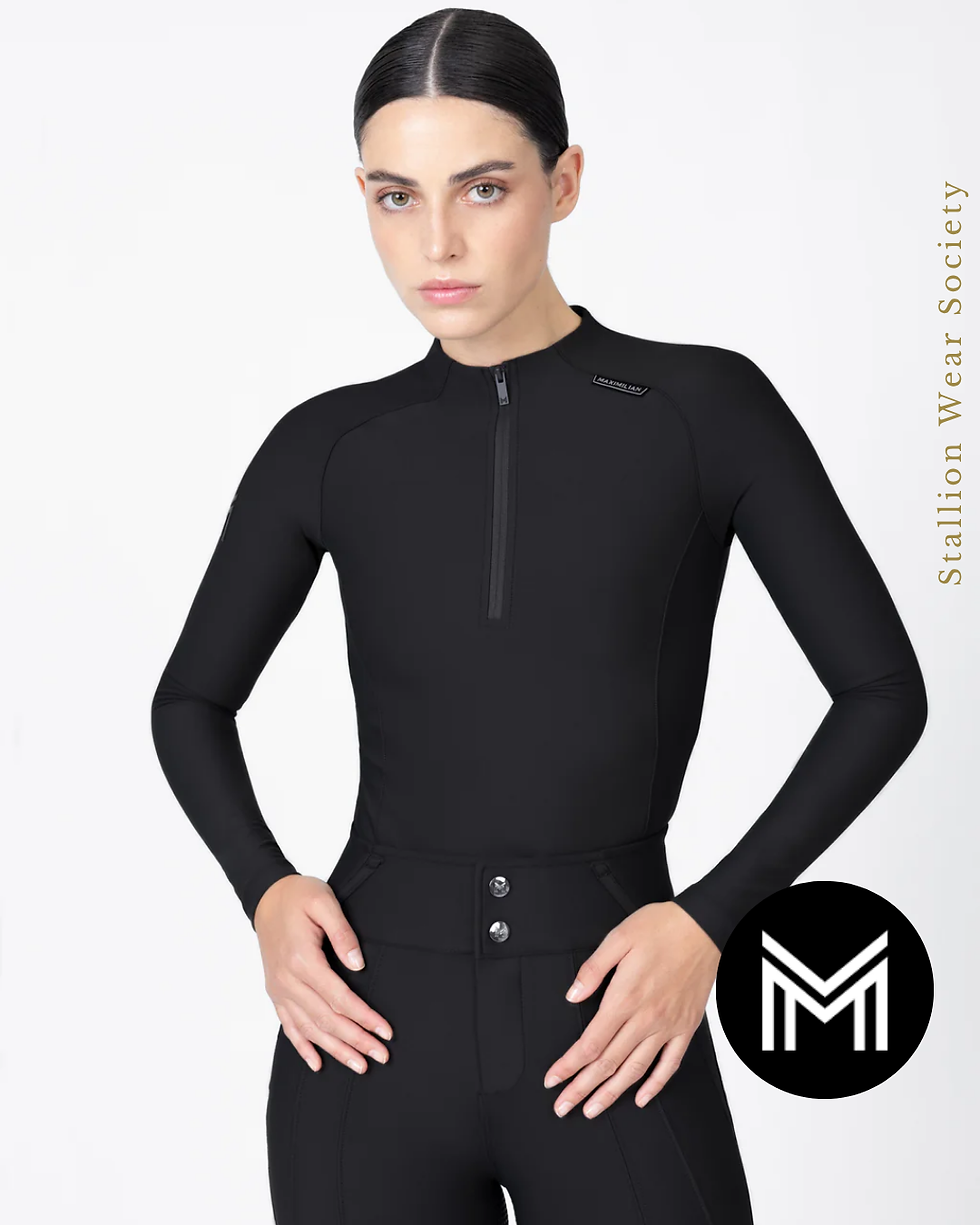 Thumbnail: MAXIMILIAN | Origin Long Sleeve Base Layer (Black)