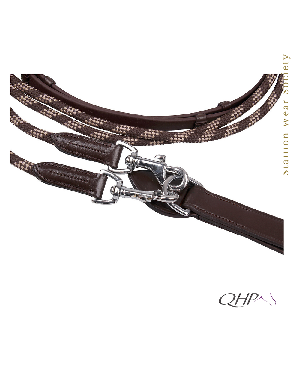 Thumbnail: QHP | Draw Rein Brown