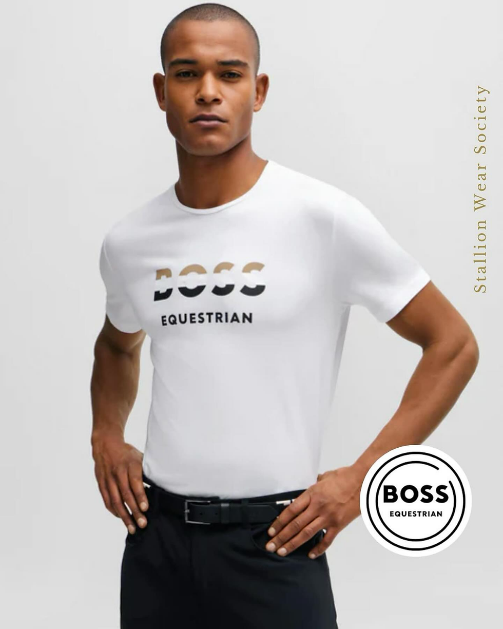 Thumbnail: BOSS EQUESTRIAN | Pierce Signature Logo T-Shirt