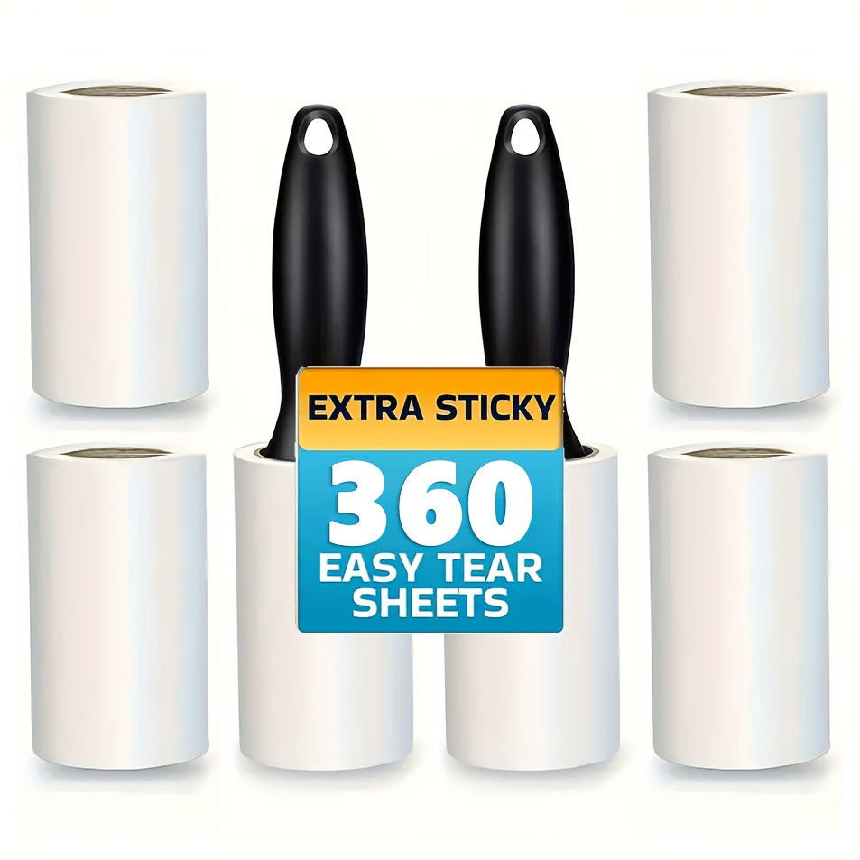 Thumbnail: Ultra Sticky Lint Roller for Eliminating Pet Fur-Ideal for Furniture,Clothing &C