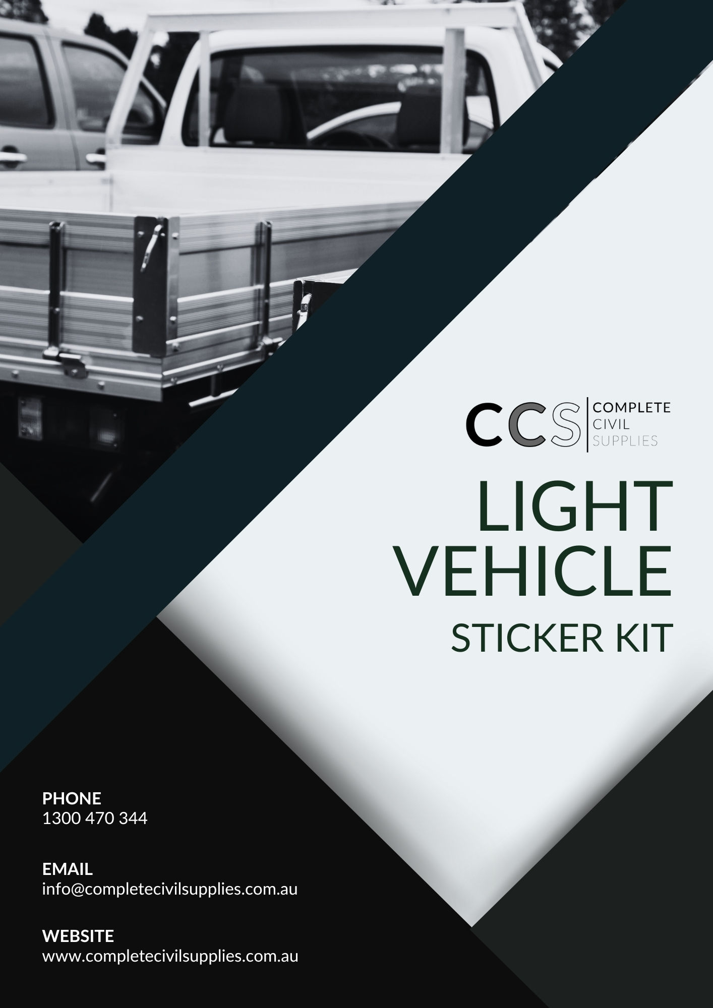 Light Vehicle Sticker Kit