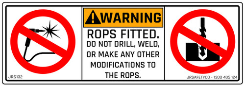 ROPS Fitted Sticker | CCS