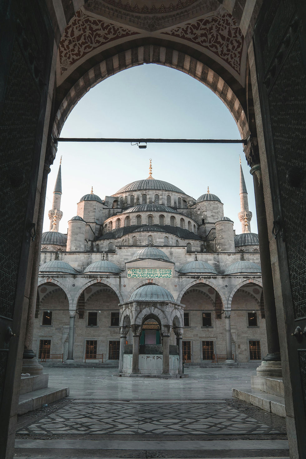İstanbul Sultanahmet Camii dış görünümü