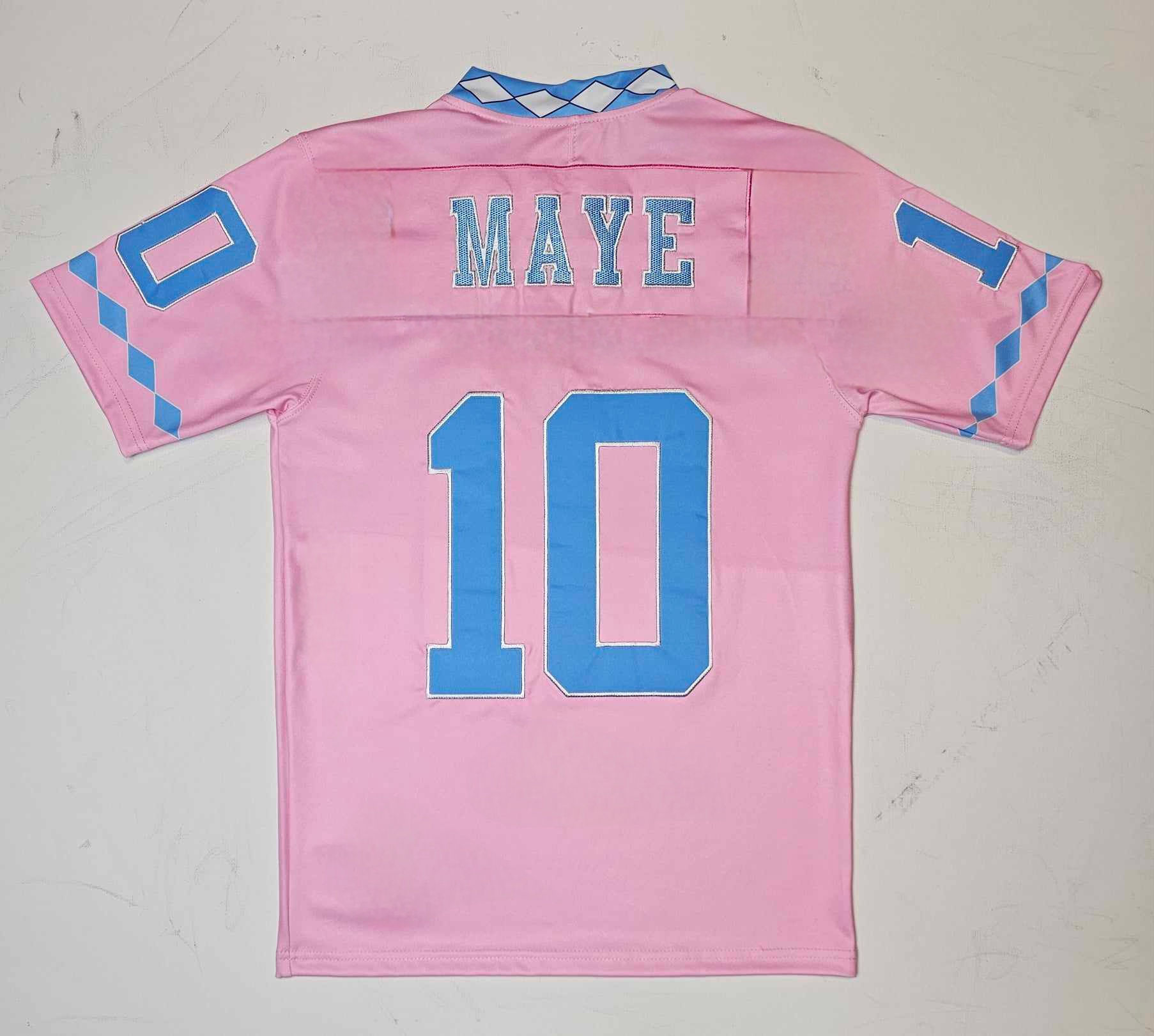 DM 10 MAYE Pink Carolina Blue Embroidery 