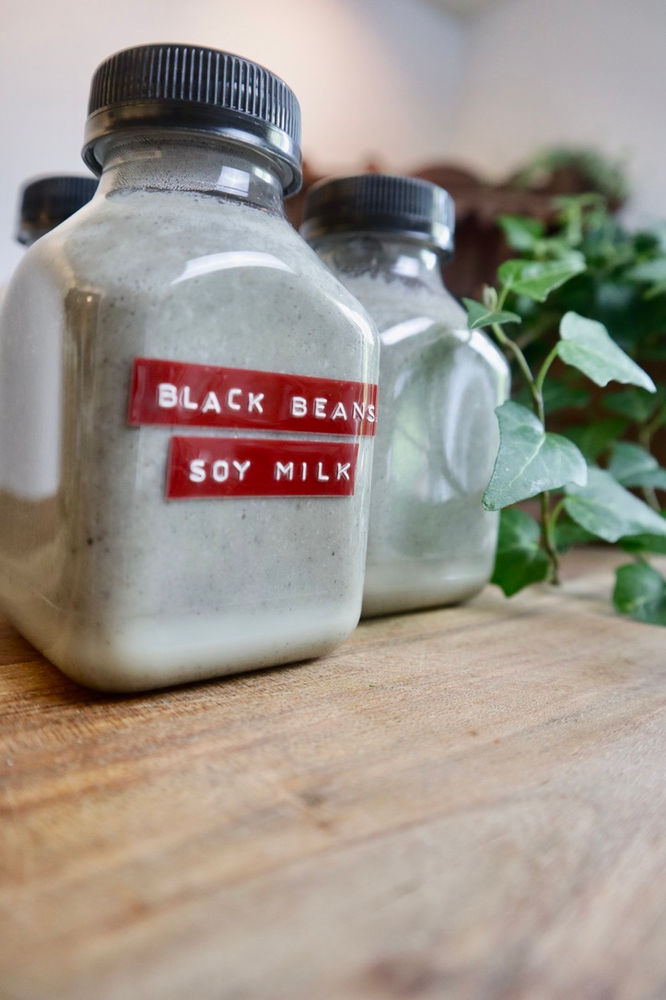 홈메이드 두유 세 가지 oats soy milk, black beans soy milk, parboiled soy milk healthy+easy!