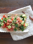 오이 토마토 샐러드 Cucumber Tomato Salad