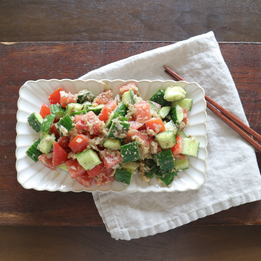 오이 토마토 샐러드 Cucumber Tomato Salad