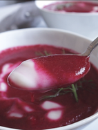 따뜻한 비트 스프 | 끓이거나 굽거나 | Beet Soup! | Healthy+Easy