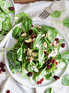 시금치 샐러드 | 쉽게 맛있게 | spinach salad | healthy+easy!