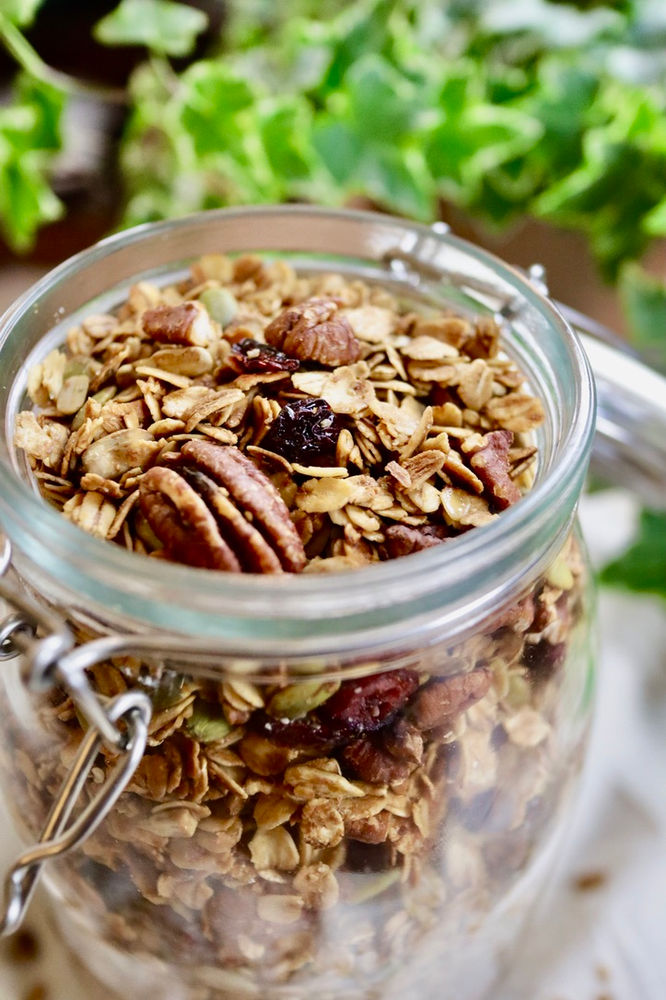 오트밀 그래놀라 Homemade granola quick+easy+healthy