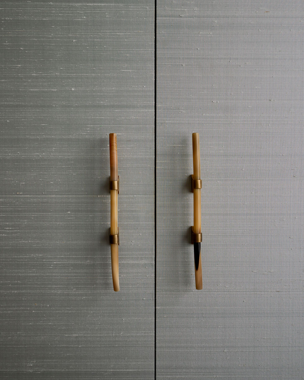 simple, organic cabinet hardware
