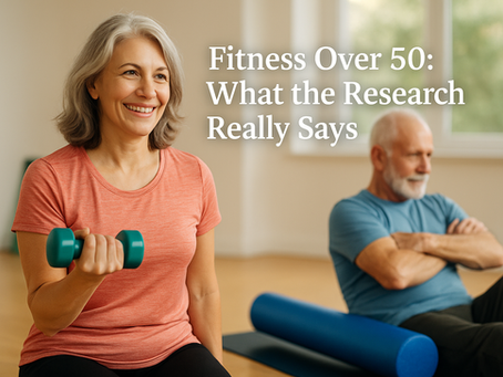 Fitness Over 50: What the Research Really Says About Strength, Stretching, and Staying Active