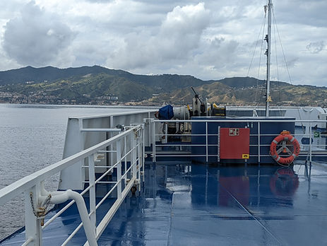 train ferry Messina Italy
