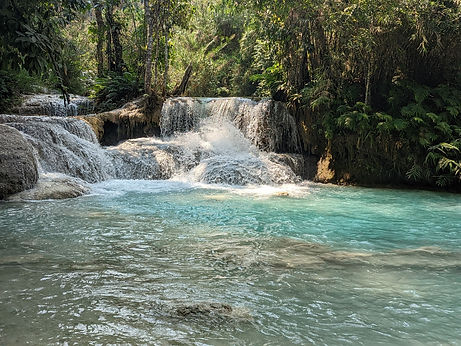 Kuang Si waterfalls Laos