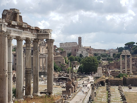 Roman Forum with Colloseum