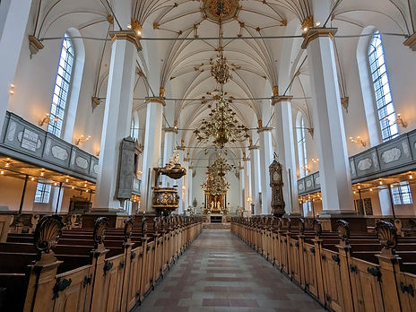 Trinity Church interior Copenhagen
