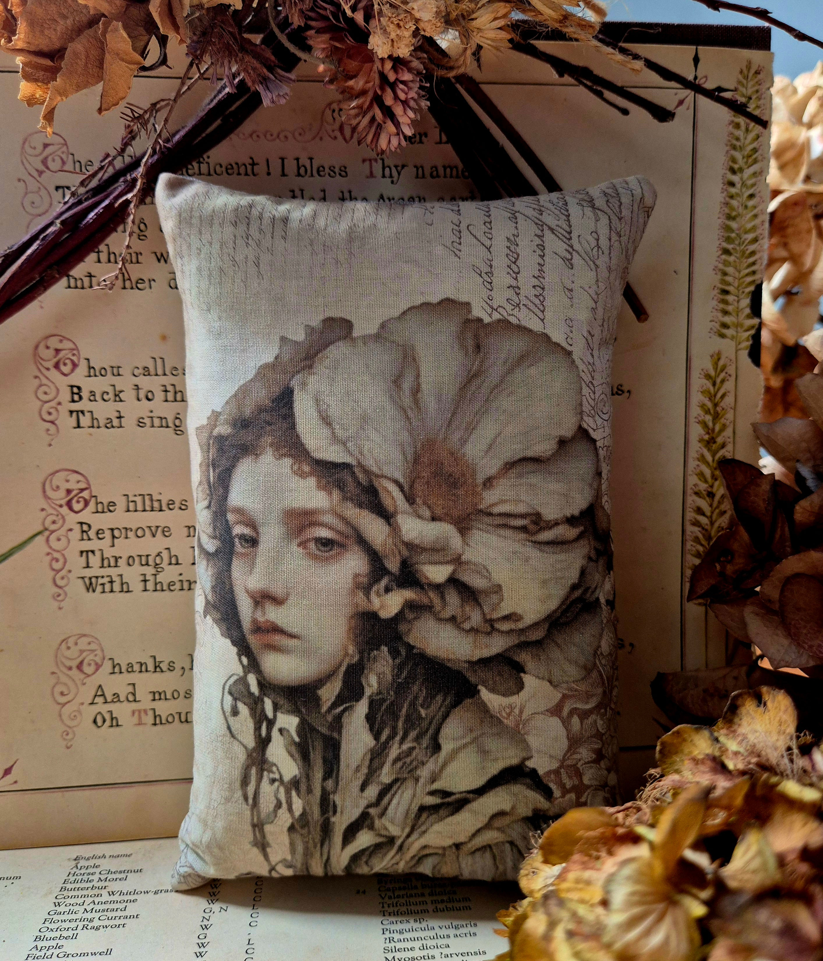 Decorative Lavender Pillow