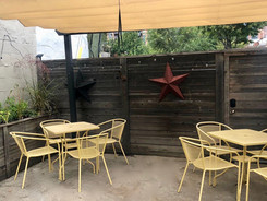 Heated back Patio