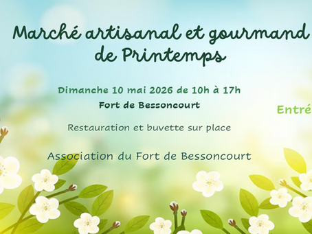 Marché artisanal et gourmand de Printemps 2026