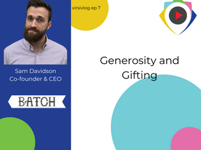 Generosity and Gifting with Batch - virsivlog ep 7