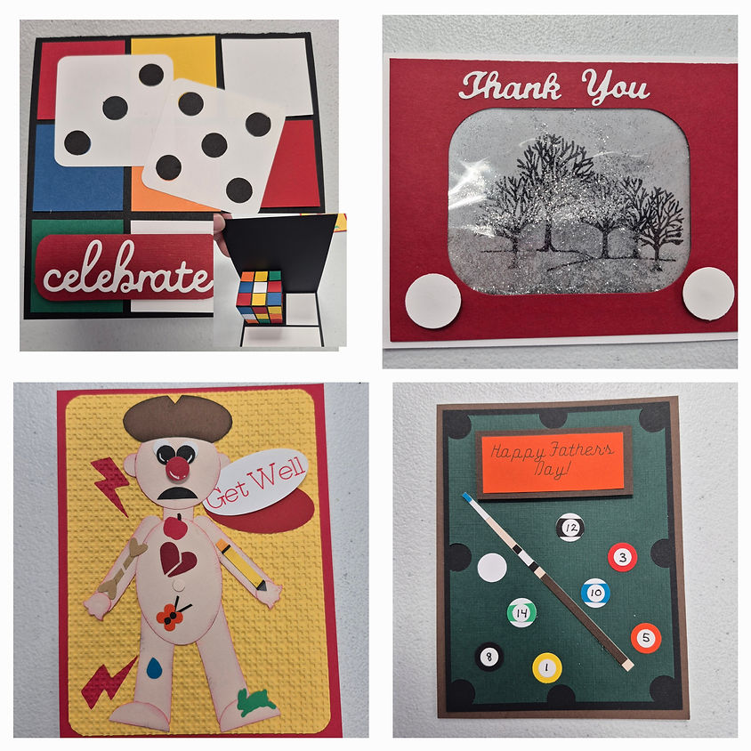 Mary's "Got Game" card class $25