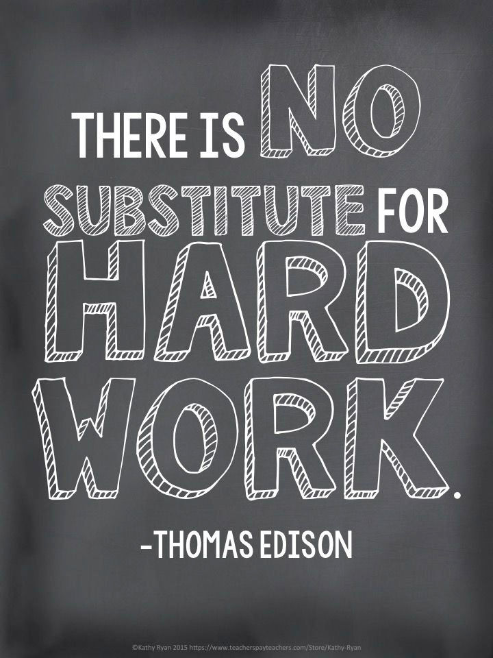 - THOMAS EDISON -