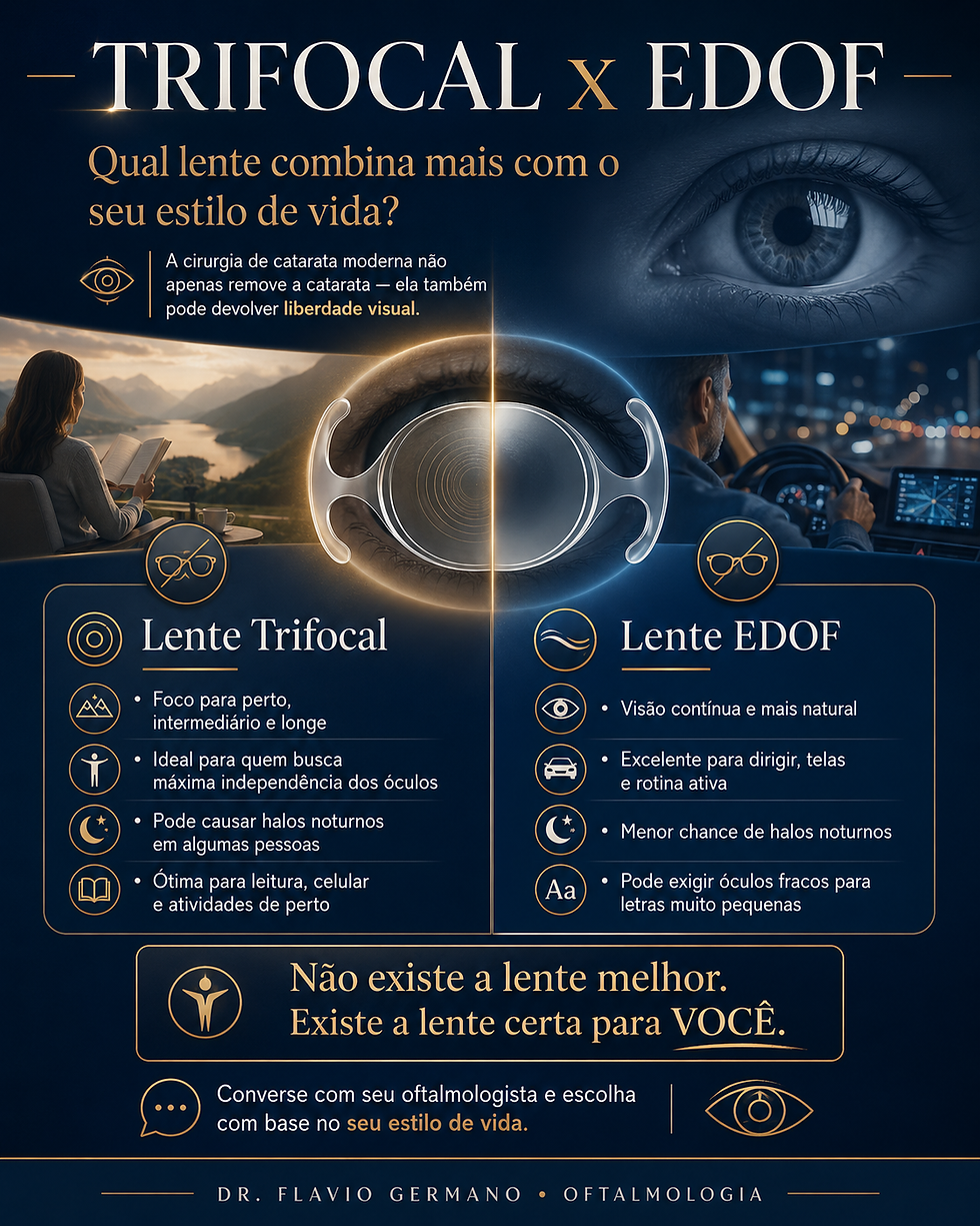 O Guia Definitivo: Como Escolher a Lente Certa para a sua Cirurgia de Catarata