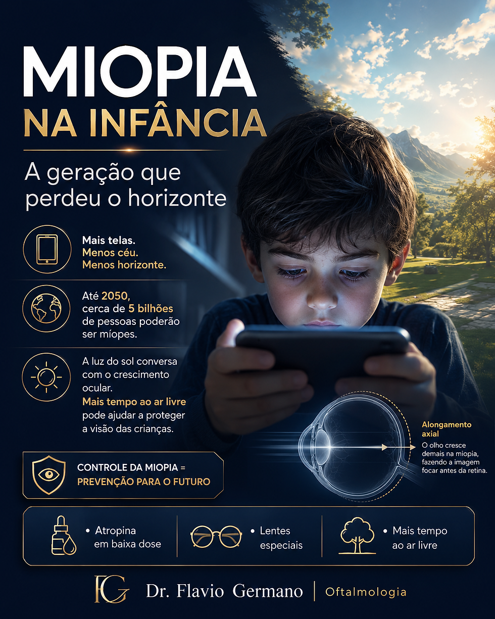 MIOPIA NA INFÂNCIA