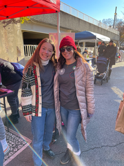 Danielle & Intern @ Community Event
