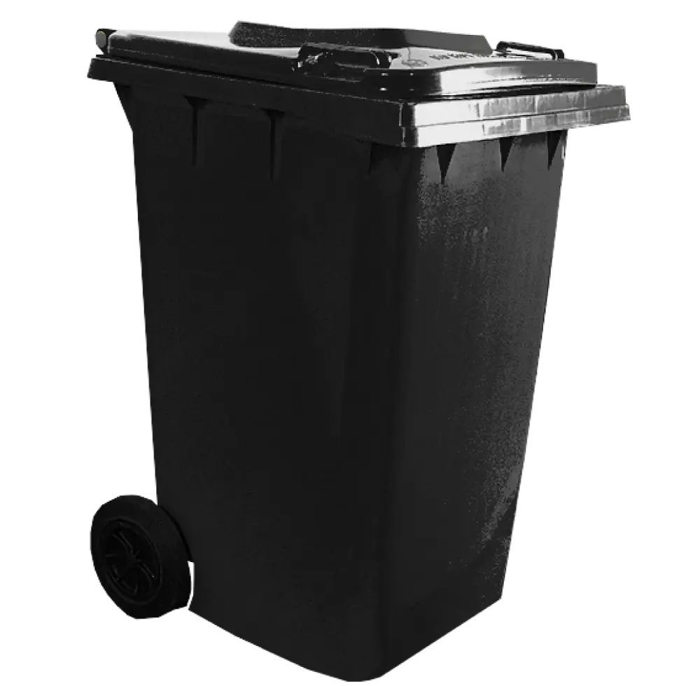 CONTENEDOR DE 360 LITROS CON RUEDAD