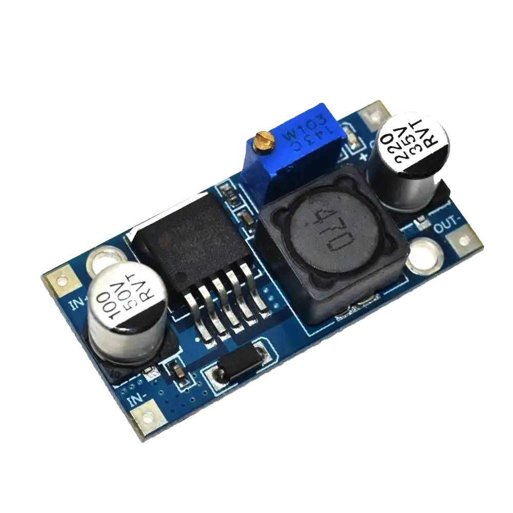 Regulador De Voltaje Step Down Lm2596 Entrada 4.5v-35v Salida 1.5v-30v 3a Ajusta