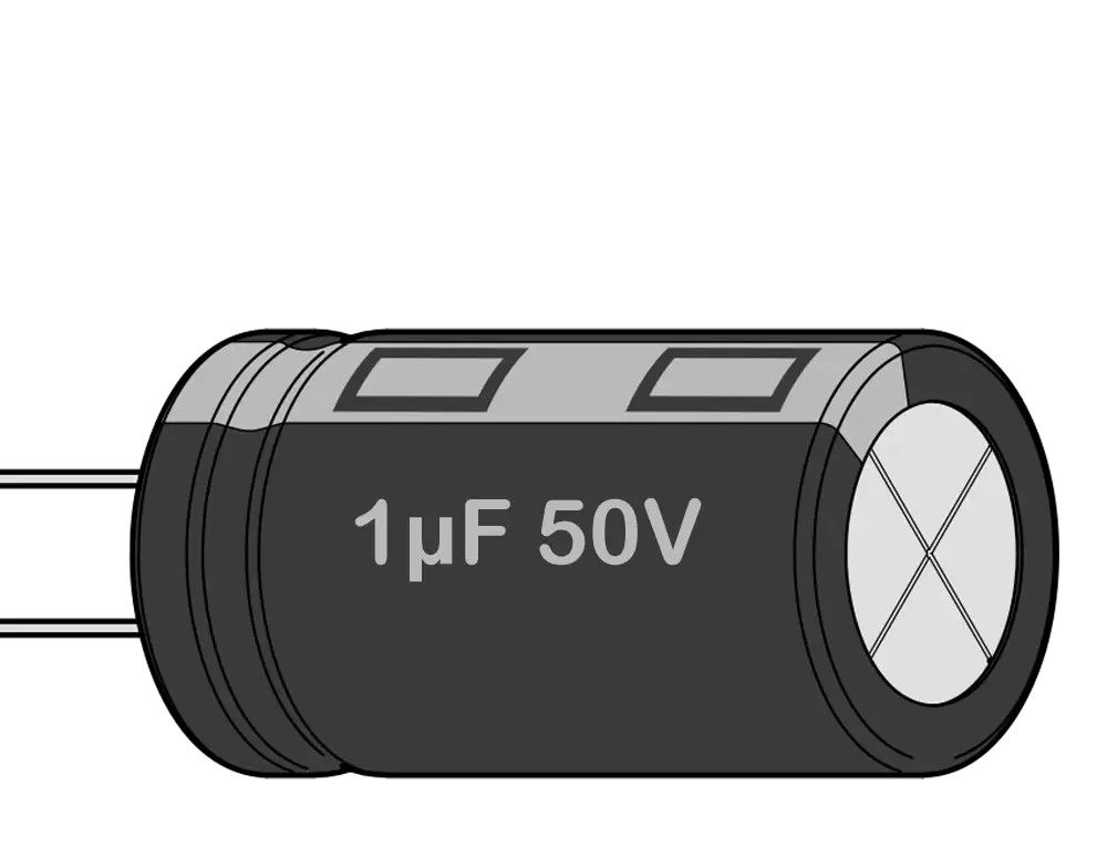 Capacitor Electrolítico 1uf 50v