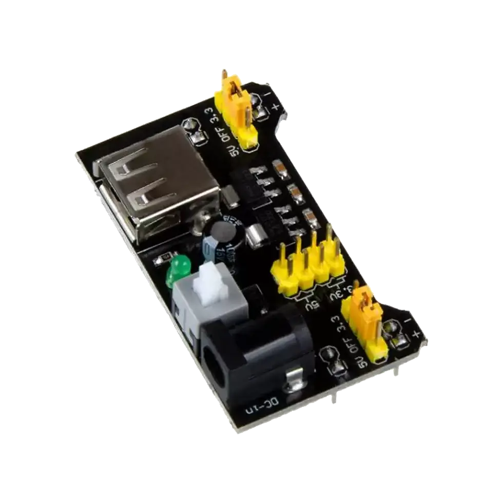 Thumbnail: Fuente De Alimentación Para Protoboard 3.3v-5v 700mah