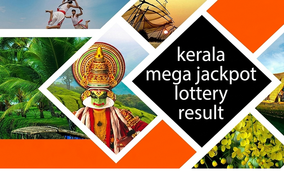 Kerala Mega Jackpot Lottery Result | Kerala Mega Jackpot Lottery Result