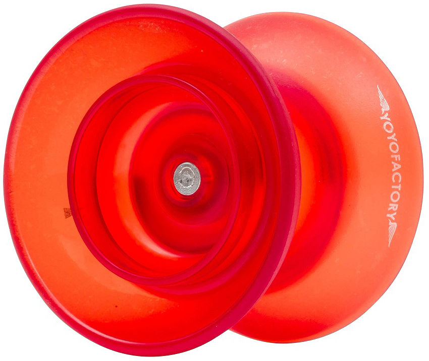 Red Yoyo Factory Flight Yo-Yo-Front View