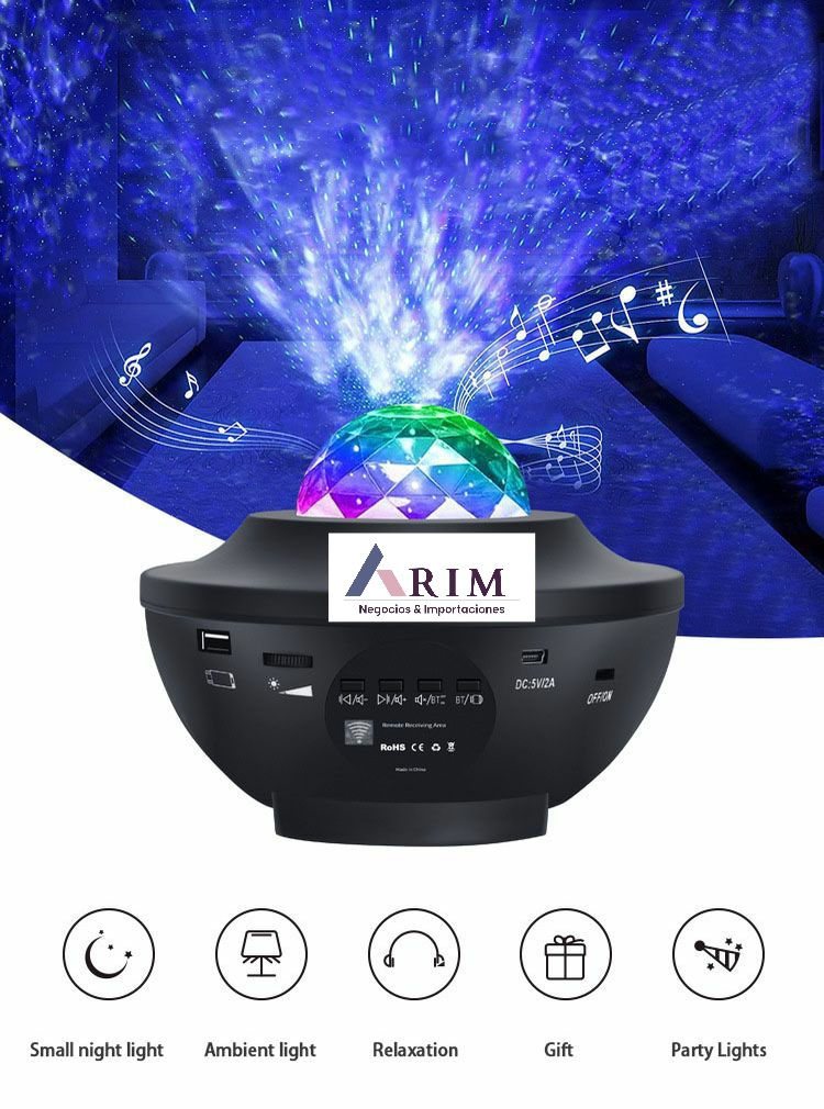 PROYECTOR BLUETOOTH GALAXIA
