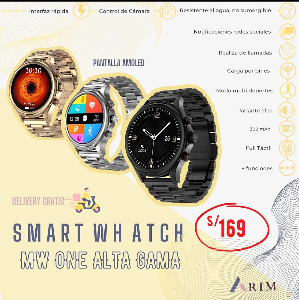 Miniatura: SMARTWATCH ALTA GAMA MWONE