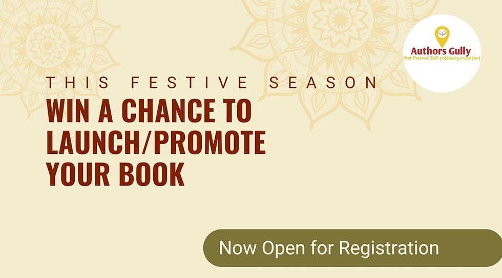 AG`s Book Launch and Promotion Contest