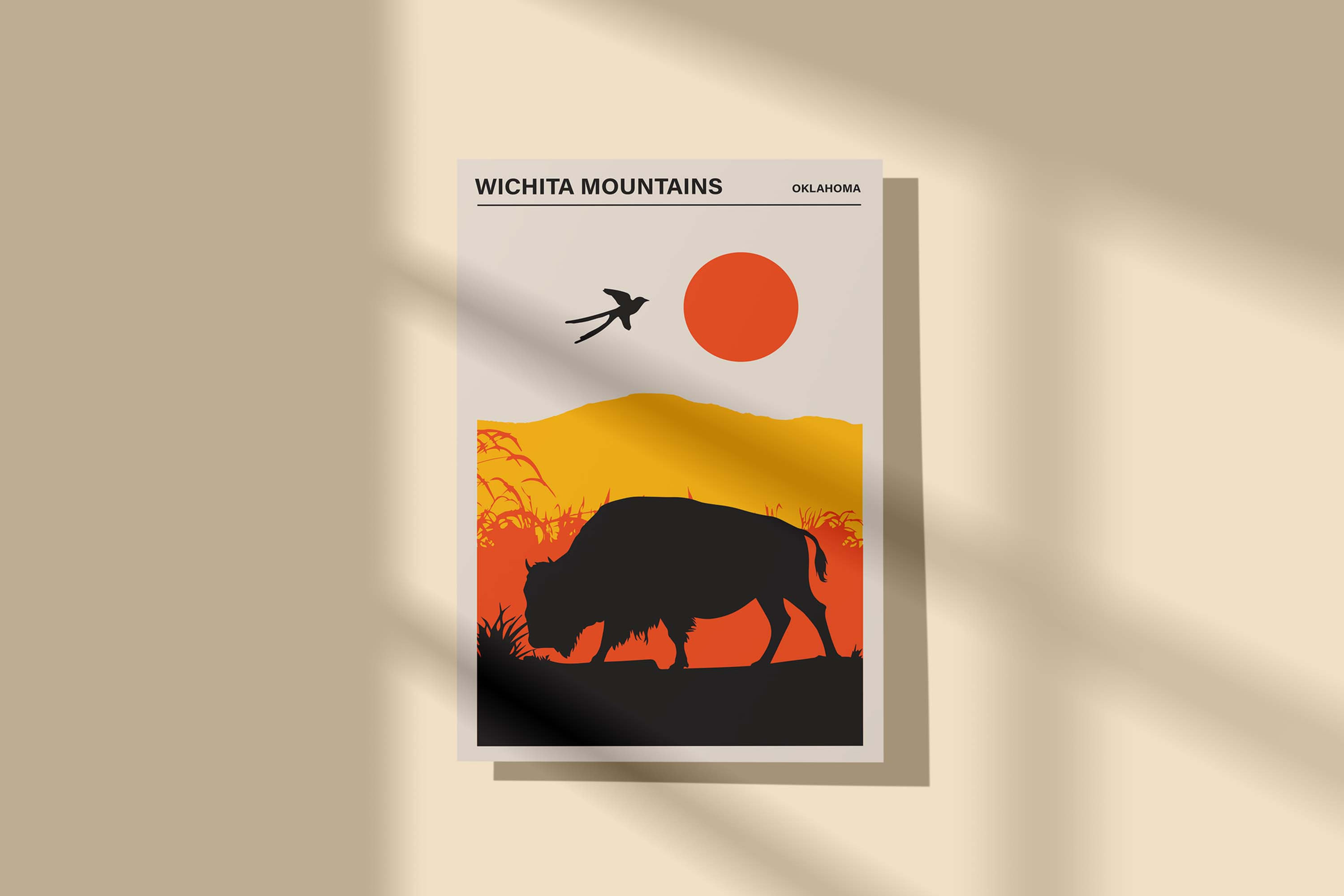 Wichita Mountains Poster (Print)